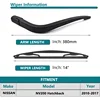 Car Wiper Blade Rear Back Window Windscreen Windshield Wipers For Nissan NV200 Hatchback 355 mm 2010-2017 Auto Accessories 4
