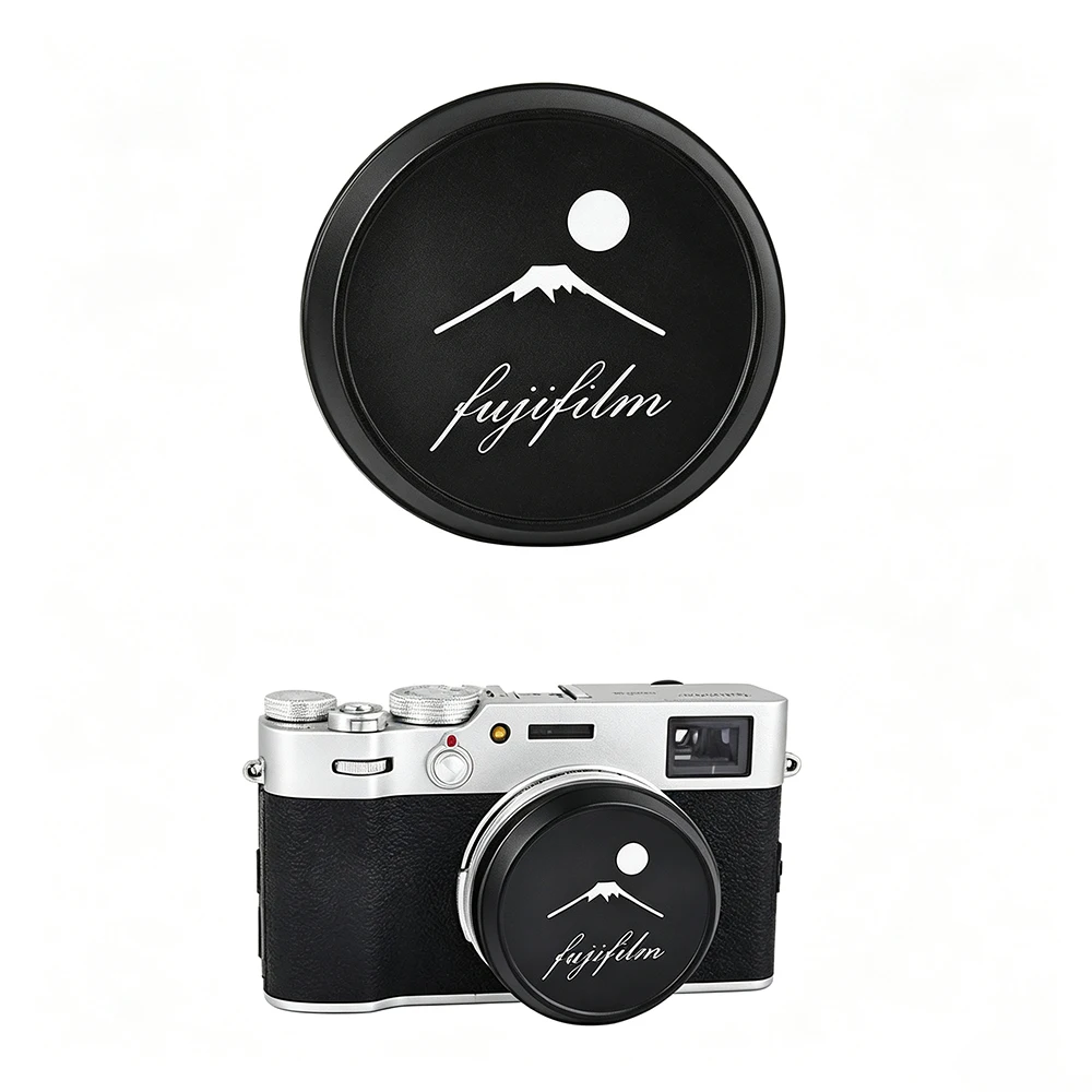 Premium Aluminum Camera Lens Cap with EVA Soft Lining - Fuji Accessories