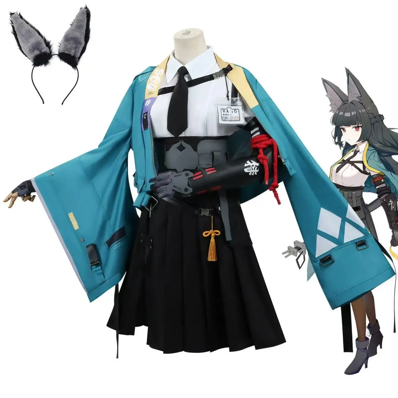Game Zenless Zone Zero Hoshimi Miyabi Cosplay Costumes wig Adult Carnival Uniform Anime Halloween Party Costume Accessories