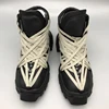 Men Leather Boots Original Women Multiple Laces Boots Hip Hop Male Sneakers Sneaker Streetwear Men's Sport Shoes 2
