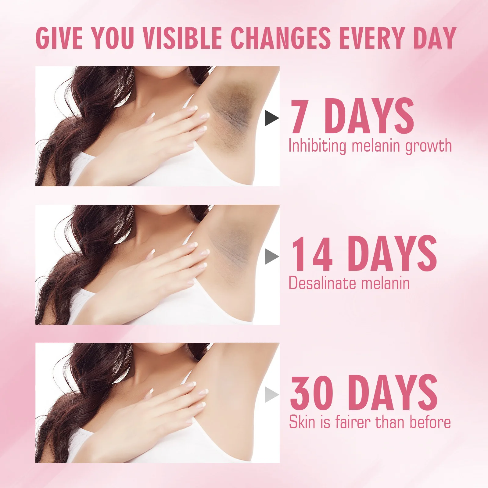 Effective Body Whitening Cream for Fair Thigh & Inner Joint / Dark Spots Cleaner for Underarm, Knee, & Elbow