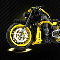 500+pcs City Super Racing Motorcycle Technical DIY Building Blocks Motorbike Model Set Creative Toys Gifts for Boys Adult Kids 6