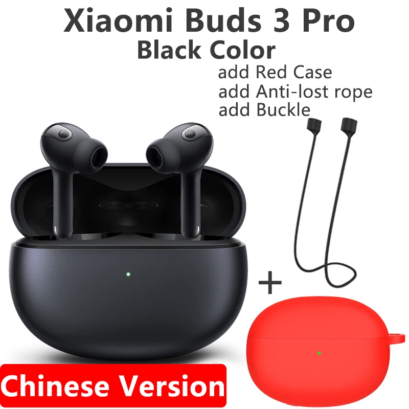 Original Xiaomi Buds 3 Pro Wireless Earphone Active noise reduction  Bluetooth 5.2 TWS Mi True Earbuds Air 3 Pro For Xiaomi Mi 12