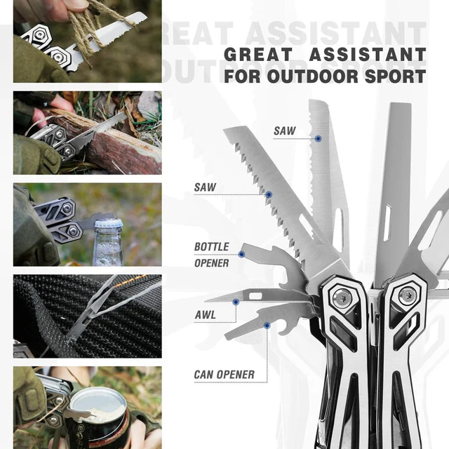 WORKPRO 모시 오크 멀티 도구: 야외 모험에 필수품