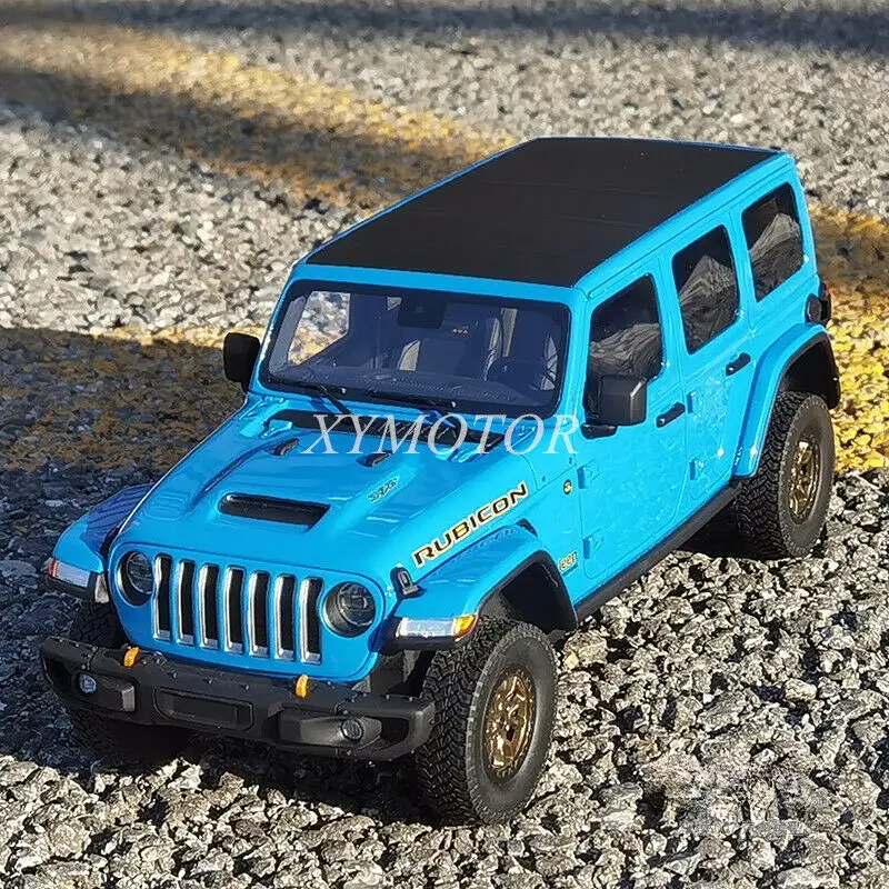 

GT Spirit 1/18 для Jeep Wrangler 2020 синяя полимерная модель, демонстрация автомобиля, подарки для мальчиков и девочек, игрушки, украшения для хобби