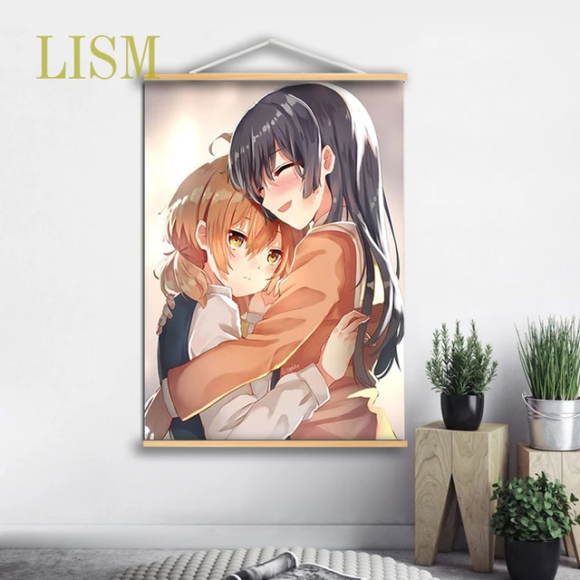  Bloom Into You - Yagate Kimi Ni Naru Anime Poster Wall Art  Poster Scroll Canvas Painting Picture Living Room Decor Home  Framed/Unframed 20x30inch(50x75cm) : Hogar y Cocina