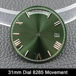 Premium Stainless Steel Watch Case with 20mm Band - High-Quality Watch Accessories for M8215 8285 (7 Silver nail)