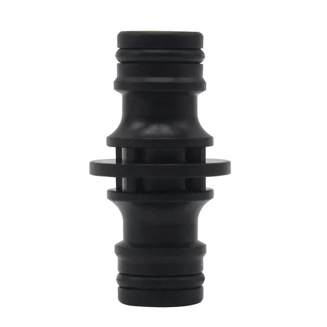 2 Way Garden Hose Connector Joiner Coupler Watering Water Pipe Tap Male Black Watering Equipment Garden watering Hose Connector 6