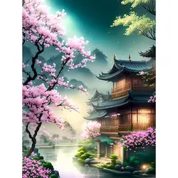 Deep Forest Attic DIY Oil Painting Kit with Frame - Adult Craft Decor - 60x75cm No Frame (9942262)