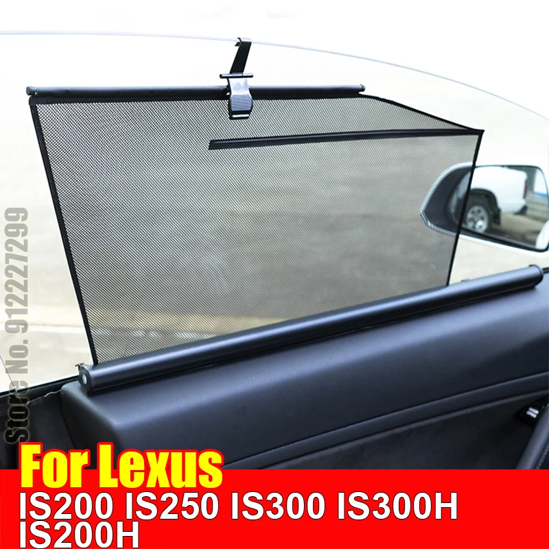 

For Lexus IS200 IS250 IS300 IS300H IS200H Sun Visor Automatic Lift Accessori Window Cover SunShade Curtain Shade