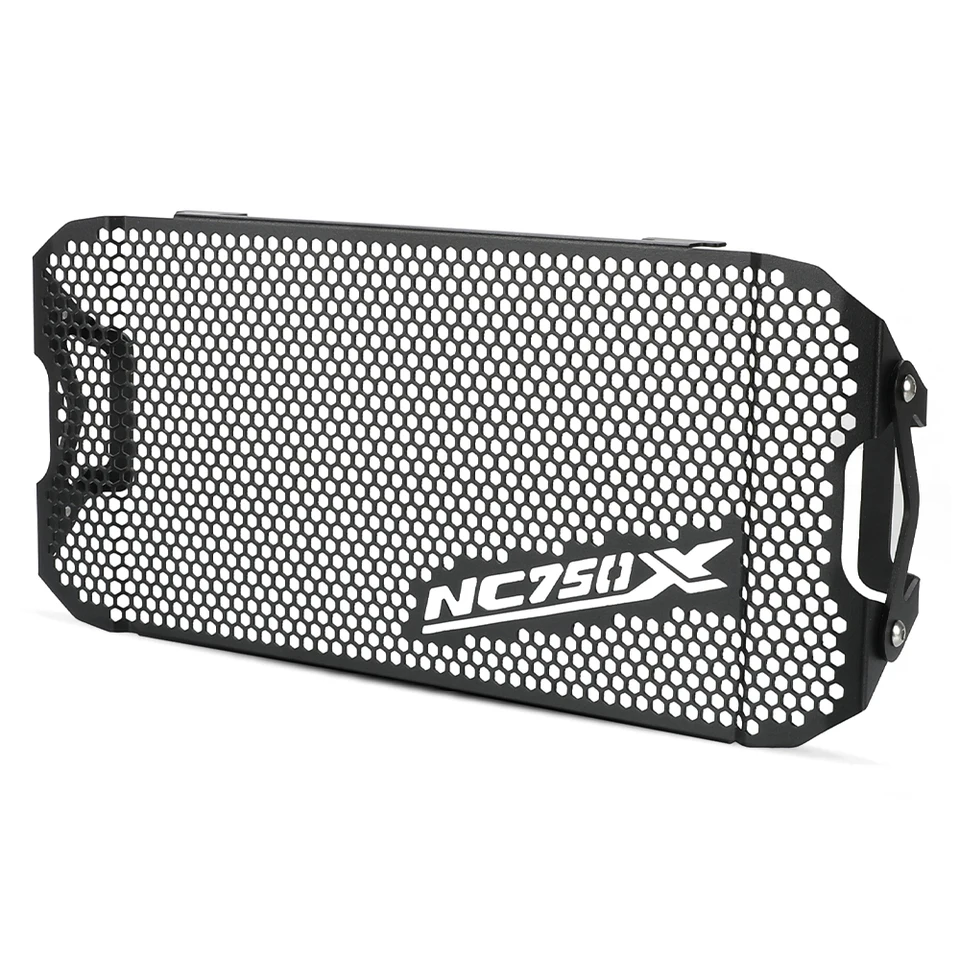 Protezione Griglia Radiatore In Alluminio Per Honda NC750X 2014-2021 – Nero, Antiurto E Traspirante