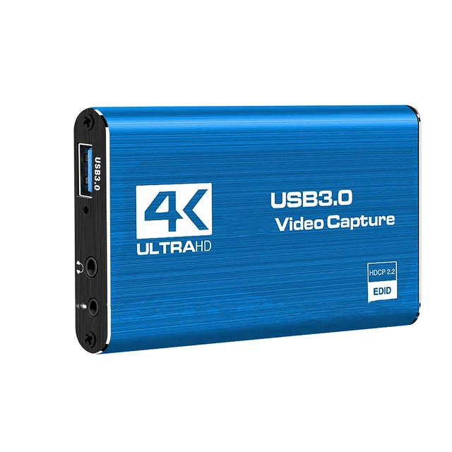 4K HDMI to USB Video Capture Card 1080P HD Recorder Game Video