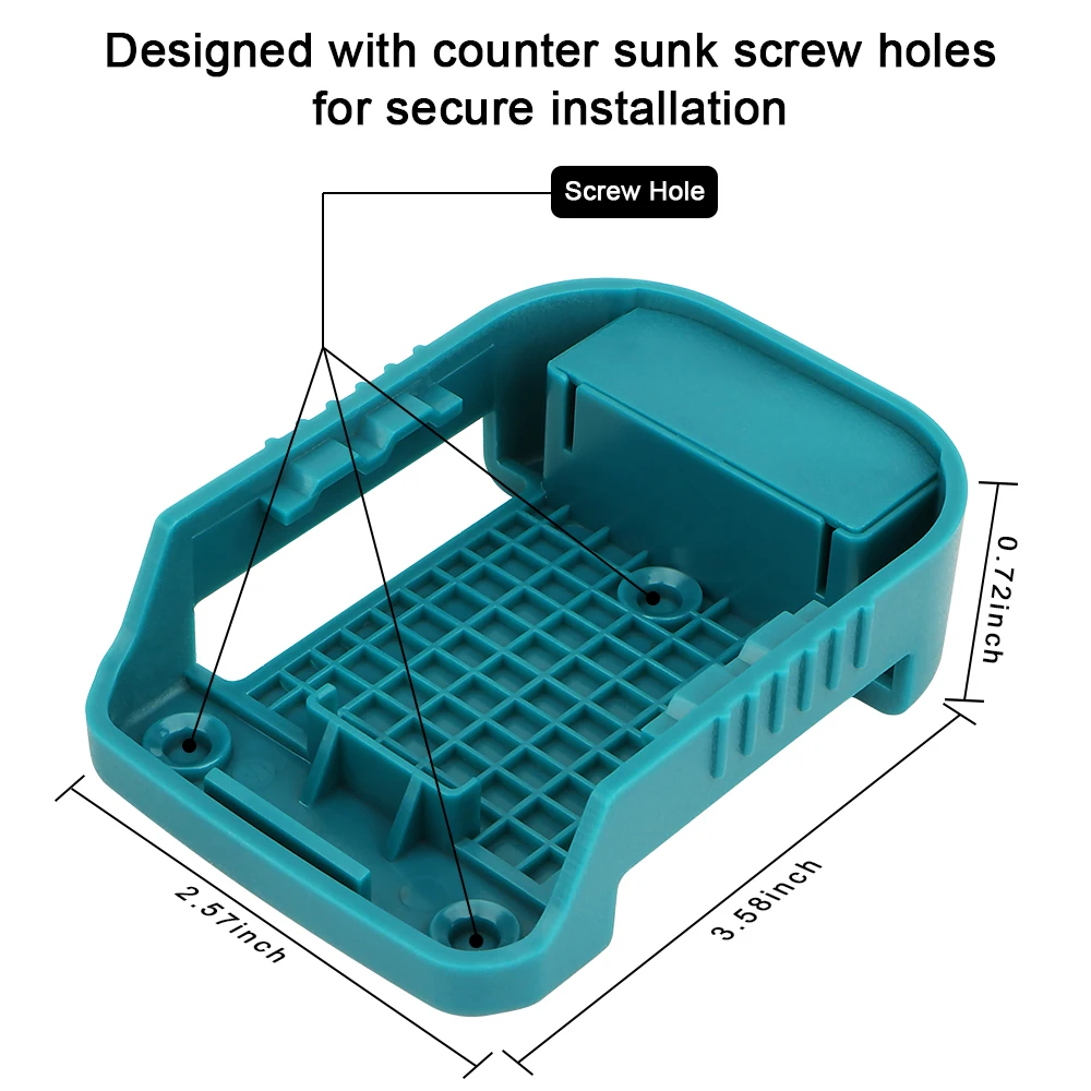 Battery Holder Camason For Makita and Bosch 18V Battery Storage Rack Holder Case for Fixing Devices Power Tool Accessories
