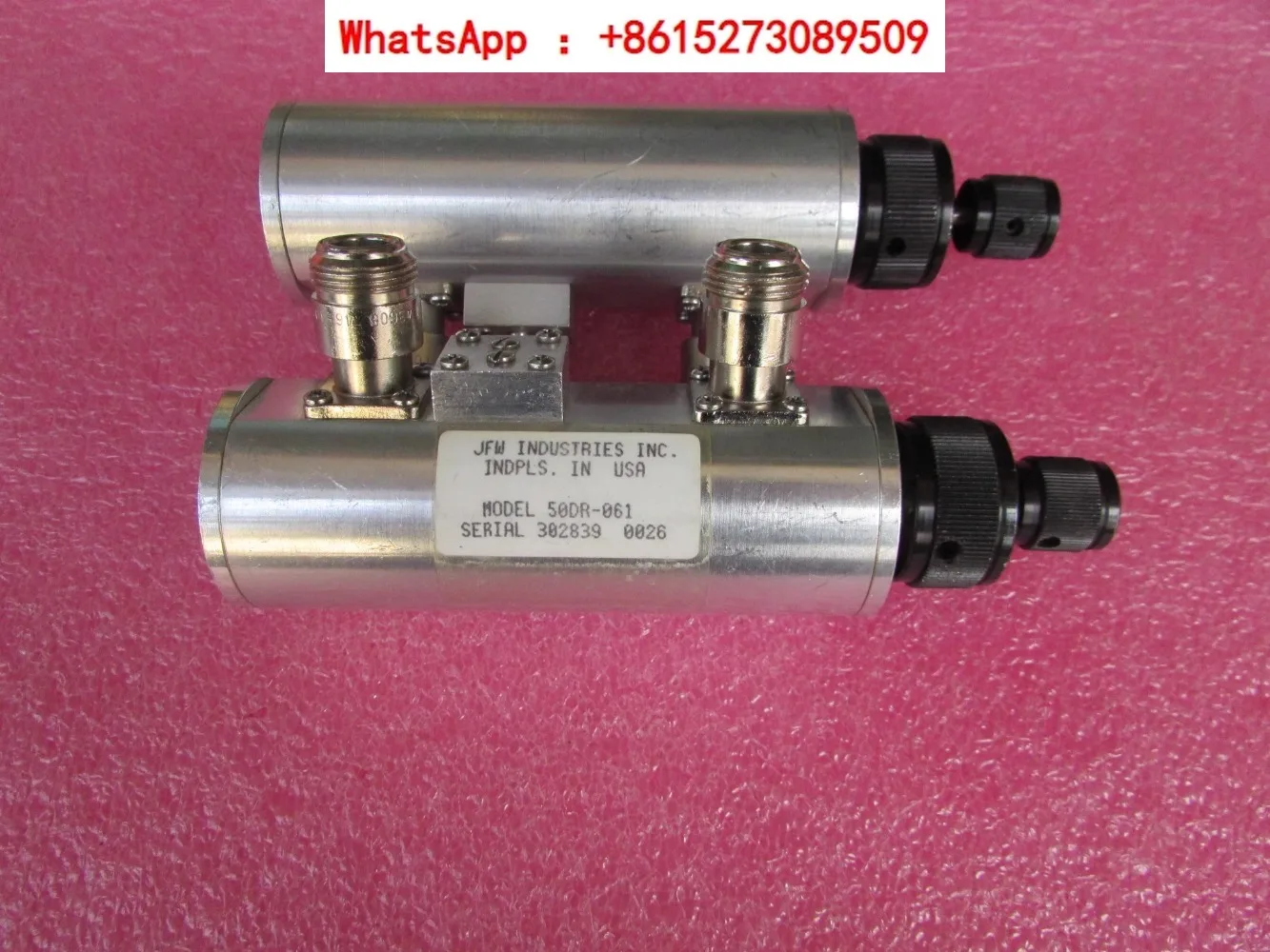 

JFW 50DR-061 DC-2.5GHz N 80dB 1dB ступенчатый RF микроволновая печь Регулируемый аттенюатор