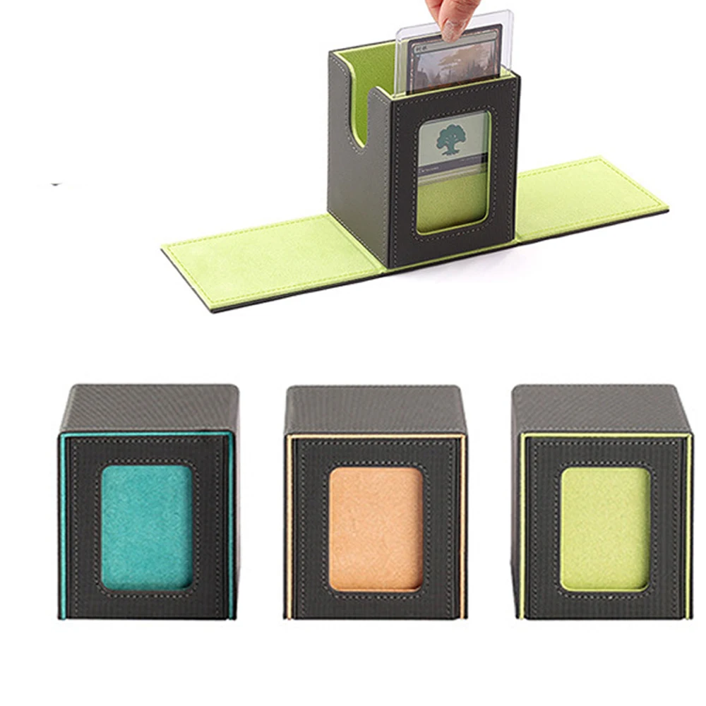 Description Picture 2 of item100+ new card box storage box TCG card collection drawer box parent-child card tournament storage box