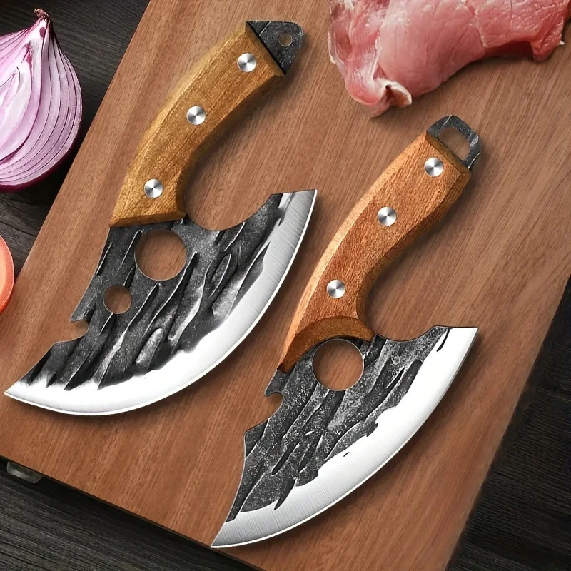 Точный кованый нож для ковалки, свинина, говядина и баранина, нож для резки мясника, кухонный Многофункциональный острый нож, кухонные инструменты
