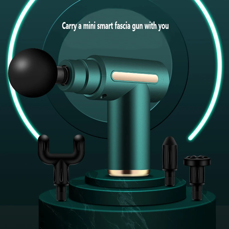 2025 Fascia Gun Muscle Relaxation Massager Portable Pocket Masseur Self-applicable Power Regulation Relieve Muscle Soreness