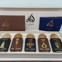 Coffret cadeau de parfum de vanille orientale unisexe, 5x20ml, luxueux, crémeux, doux, chaud, longue durée, collection de parfums avec profondeur élégante 5