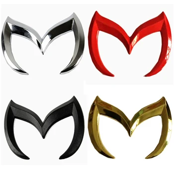 Auto 1Pc Car Styling Auto Emblem 3D Sticker Logo adesivi per Mazda 2 3 6 CX-5 CX-6 CX5 CX3 CX-3 Axela Atenza accessori