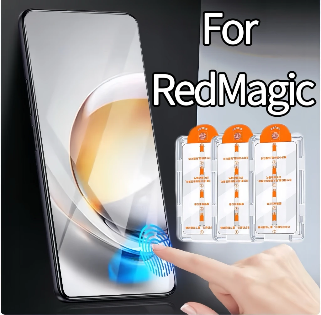 3-Pack HD Tempered Glass Screen Protector for ZTE RedMagic 8/9/10/11, Nubia Z50 Ultra/Z60 Ultra/Z70 Ultra