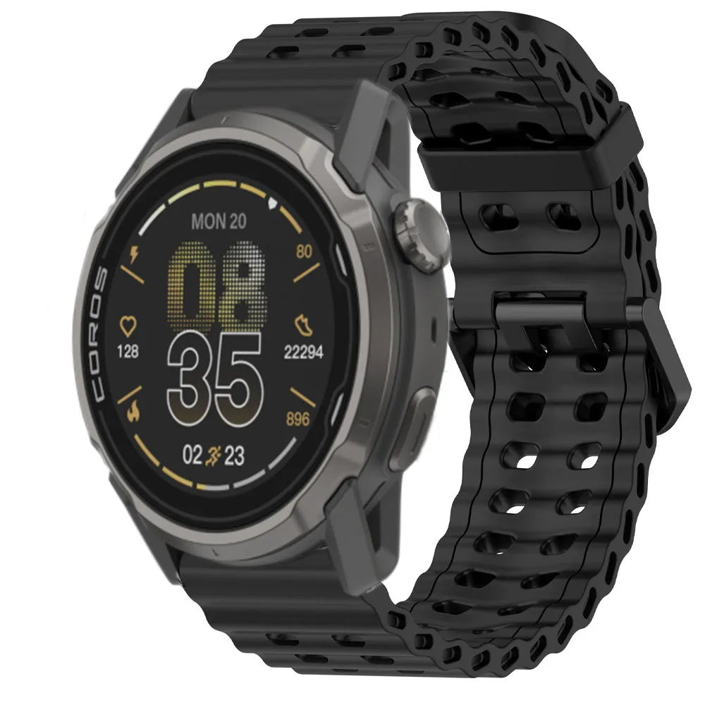 Premium 22mm Ocean Silicone Sport Wristband