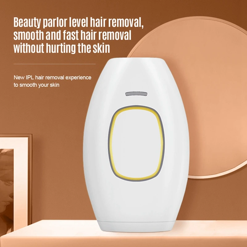 

5-Level-Laser Bikinis Pulses Epilator Painless Laser- Hair Removal Facial Depilator White AU Plug