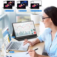 ZEUSLAP 15.6inch 1920*1080P 60Hz IPS Panel Portable Monitor for Phone, NS, Laptop, PC Second Screen, Office Extend Monitor - Image 4