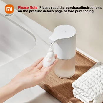 Dispenser di Sapone Schiumogeno Xiaomi Mijia 1S, Lavamani Automatico a Induzione, Ricaricabile USB, Elettrodomestico