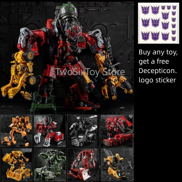 Aoyi SS Devastator KO TF5 Metal Overload Roaring Roll Constru Vehicle Bonecrusher Deformation Transformation Toys Action Figure 1