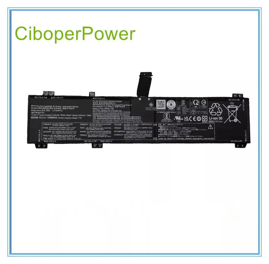 

L21C4PC1 L21M4PC2 Laptop Battery for 5 15IAH7 15IAH7H 16IAH7 16IAH7H Series L21B4PC0 L21M4PC3 SB11F24155