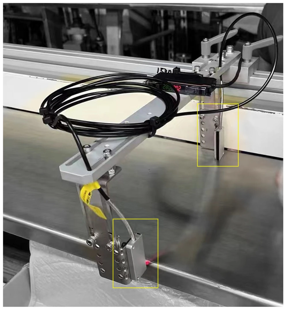 Licht Vorhang Matrix Optische Faser Sensor Schalter Bereich Scan Gitter Durch Strahl Diffuse Reflektierende Abstand 120/500mm Objekt 2mm – Detail 35