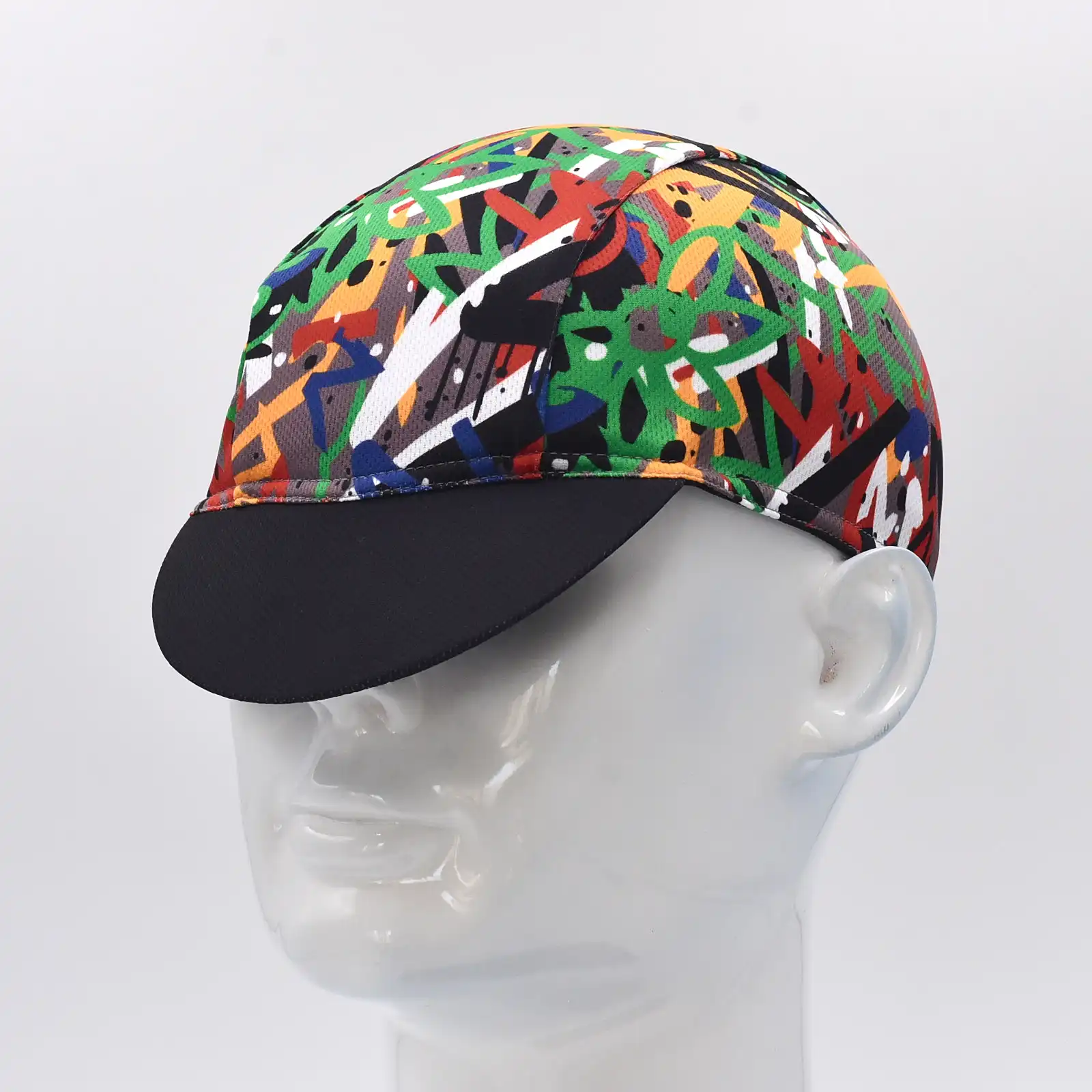 Classic Retro Print Cycling Caps Summer Outdoor Sports Quick Dry Fishing Bicycle Hat 2