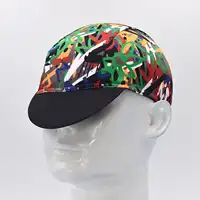 Classic Retro Print Cycling Caps Summer Outdoor Sports Quick Dry Fishing Bicycle Hat 2