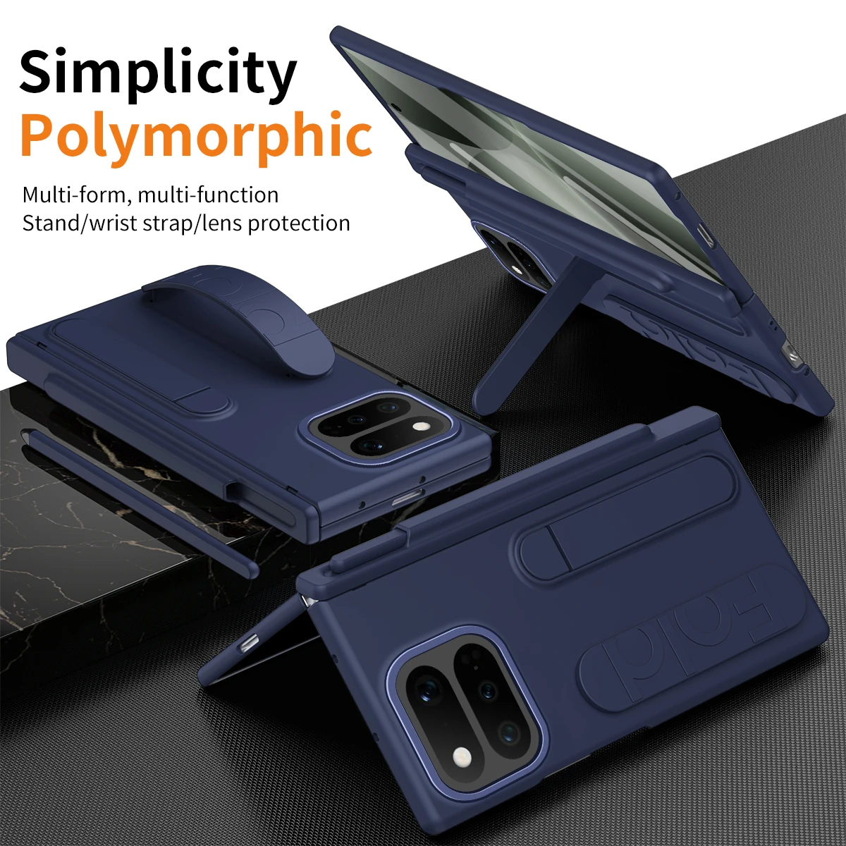 Full Protection Shockproof Case with Pen Slot, Wristband, Screen Protector, and Stand