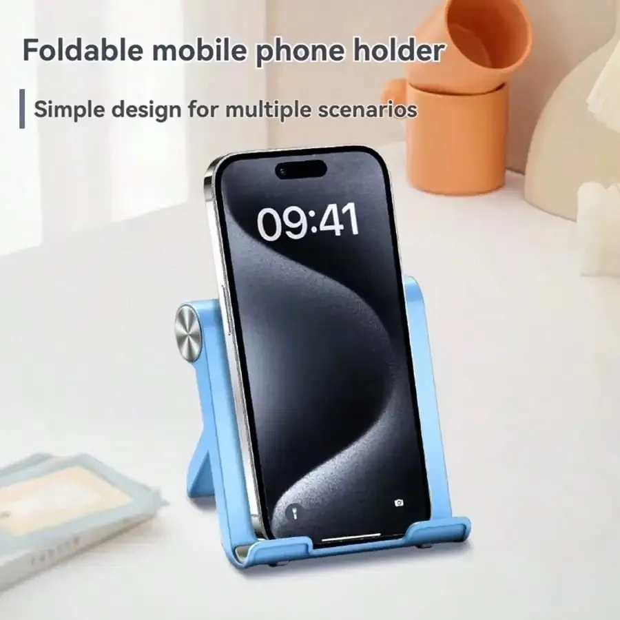 Compact and Lightweight Universal Phone and Tablet Stand for Storage and Portability