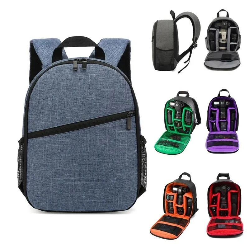 Multi-functional Digital Camera Backpack Bag For Nikon Sony Waterproof Outdoor dslr Camera Bag lens pouch DSLR camera bag camera case