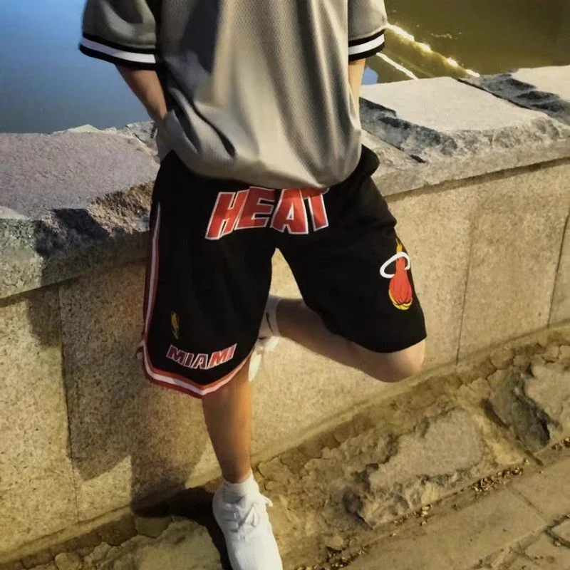 Fashion Embroidery Capris Sports Shorts American High Street Basketball Short For Men Short Summer Casual New In Short for women