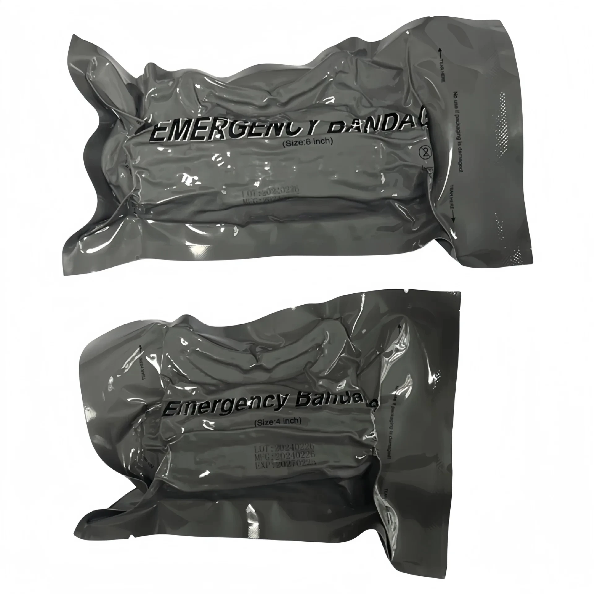 Kit de Pansement Israélien d'Urgence 4" - Lot de 1