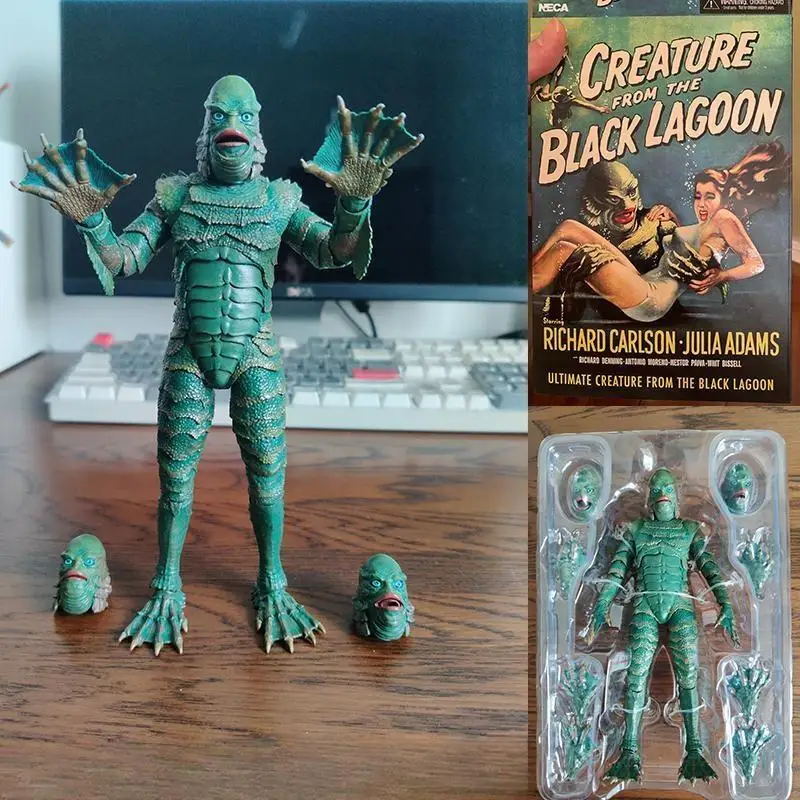 

1/12 Original Neca Creature From The Black Lagoon Action Figure Horror Film Model Toys Collection Movable Toys Model Gifts