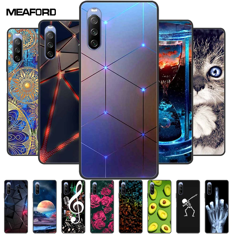 Per Sony Xperia 10 Iv Custodie 1 Iv Fashion Soft Tpu Cover Posteriore In Silicone Per Sony Xperia 1 Iv Custodia Per Telefono Capa Bumper Coque Iv 10Iv