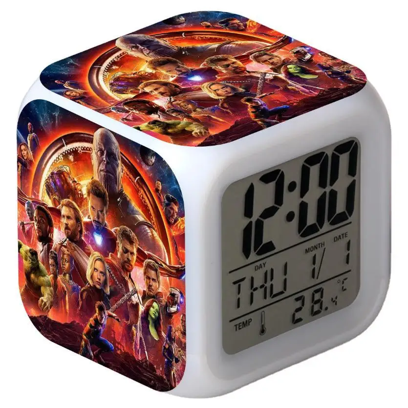   ̾ ĸƾ Ƹ޸ī 丣   ũ ִϸ̼ ǱԾ LED ˶ ð ϱ Ƽ , Marvel The Avengers Iron Man
