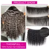 Luvin Burmese Curly Bundles Human Hair 30 34 Inch Deep Wave Raw Hair Bundles 100% Unprocessed Double Weft Hair Extensions Weave 4