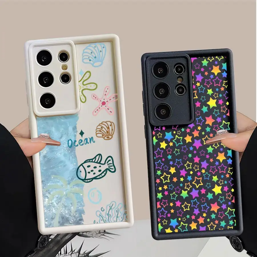 Colorful Stars Soft Phone Case Cover
