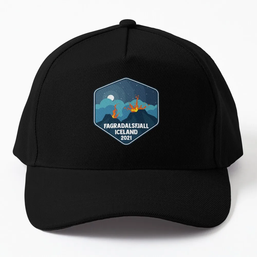 

Fagradalsfjall volcano Iceland 2021 Baseball Cap Wild Ball Hat Christmas Hats Christmas Hat Gentleman Hat Hats For Women Men's