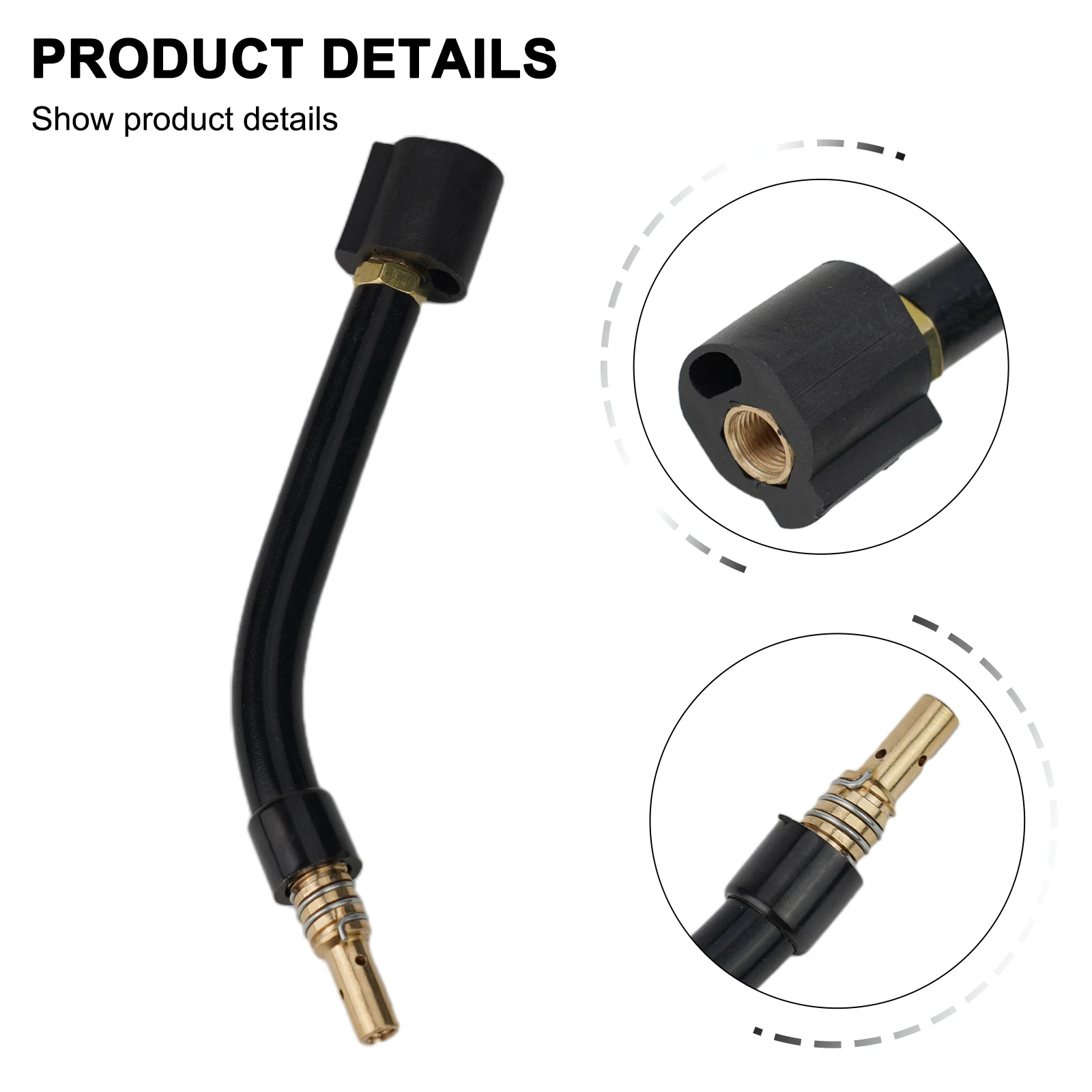 

1pcs Brass MB15 15AK 15 AK SB15 Swan Neck Fits Vulcan 140 215 63616 63617 CNC, Metalworking Welding Equipment