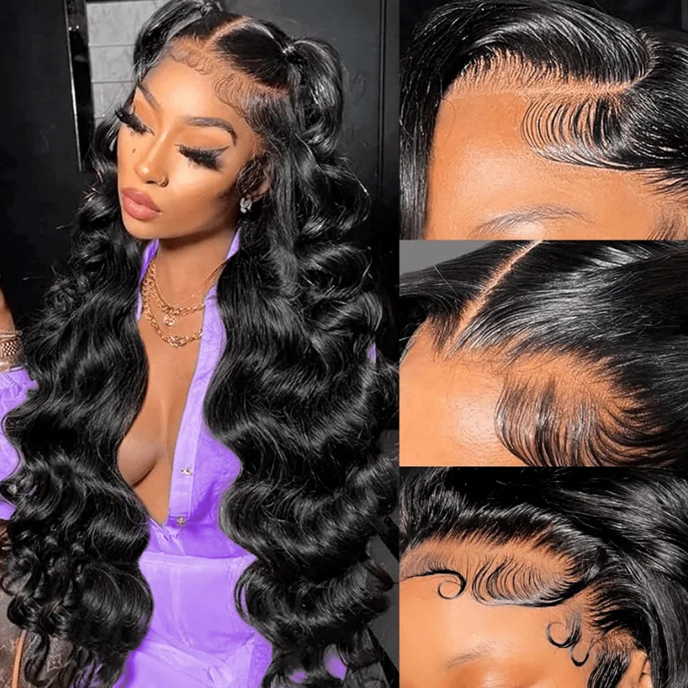 Wear And Go Glueless Wigs Human Hair Pre Plucked Pre Cut 5x5 Lace Closure Wigs Body Wave Lace Front Wigs Human Hair for Women