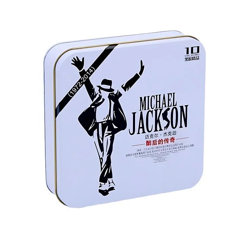 American Singer Cd Album European and American Jazz Rock Songs Vinyl Car 10CDs Music Disc Hardcover Commemorative Edition