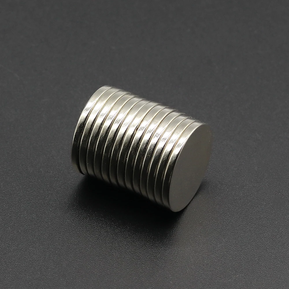 20 x 2 mm runder, superstarker Magnet, leistungsstarke Neodym-Magnete, N35 NdfeB, permanenter magnetischer Imanes-Kühlschrankmagnet – Detail 3