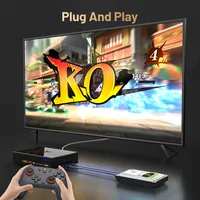 Console de jeux vidéo rétro Kinhank Super Console X5 PRO, Plug and Play, 320G/4T avec plus de 10000 jeux pour PS2/WII/SS/DC/N64/MAME 2