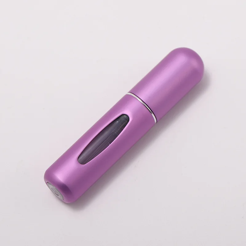 Portable Mini Refillable Perfume Atomizer with Spray Pump - Travel-Size Cosmetic Container
